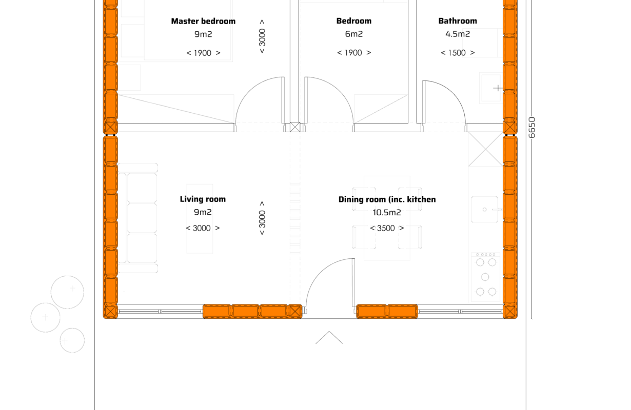 Porch House - Floorplan